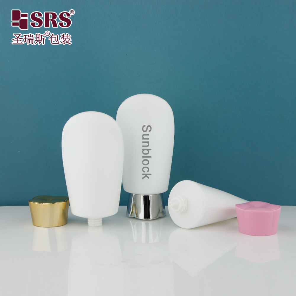 Plastic Bb Cream Bottle Sunscreen Plastic Bottle 50ml Empty Squeeze Bottle 