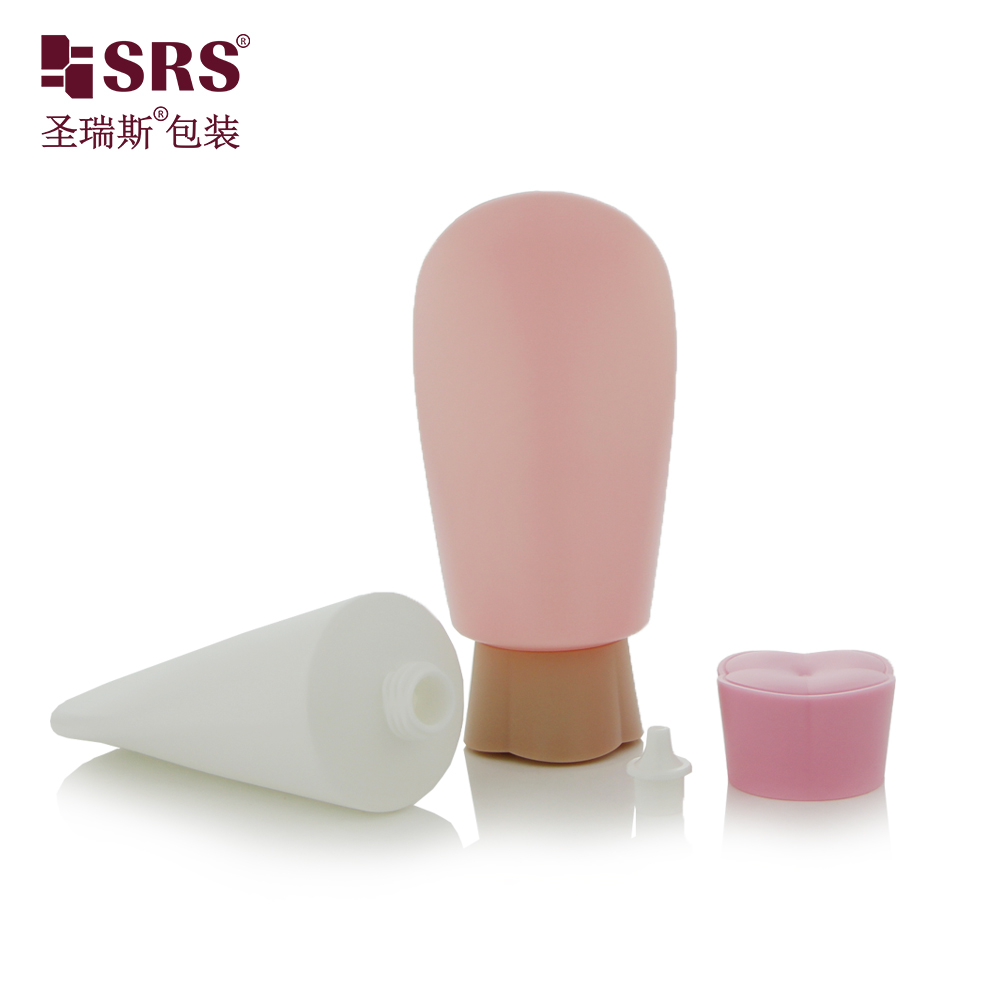 Plastic Bb Cream Bottle Sunscreen Plastic Bottle 50ml Empty Squeeze Bottle 