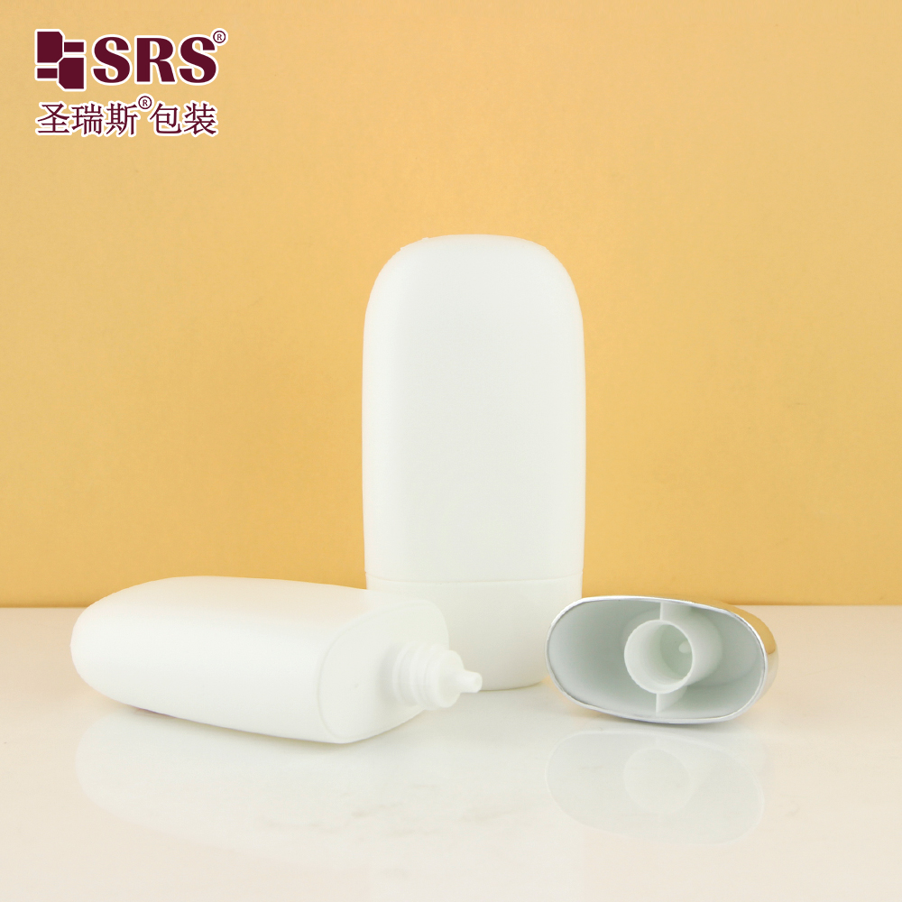 Hot Sale Customised 50ml New Sunscreen Bottle Hand Cream Bottle Portable Plastic Bottles for Lotion