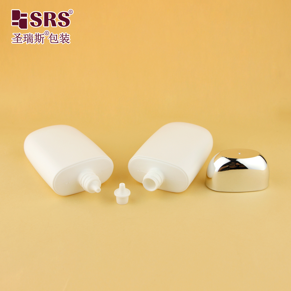Hot Sale Customised 50ml New Sunscreen Bottle Hand Cream Bottle Portable Plastic Bottles for Lotion