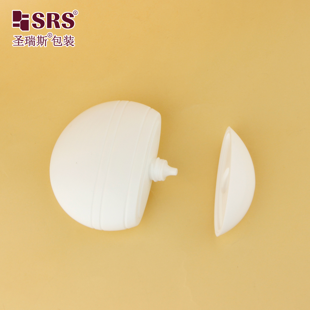 Wholesale Sunscreen Round Bottles Custom Logo Printed Unique New Sunscreen Bottle for Cosmetic Container