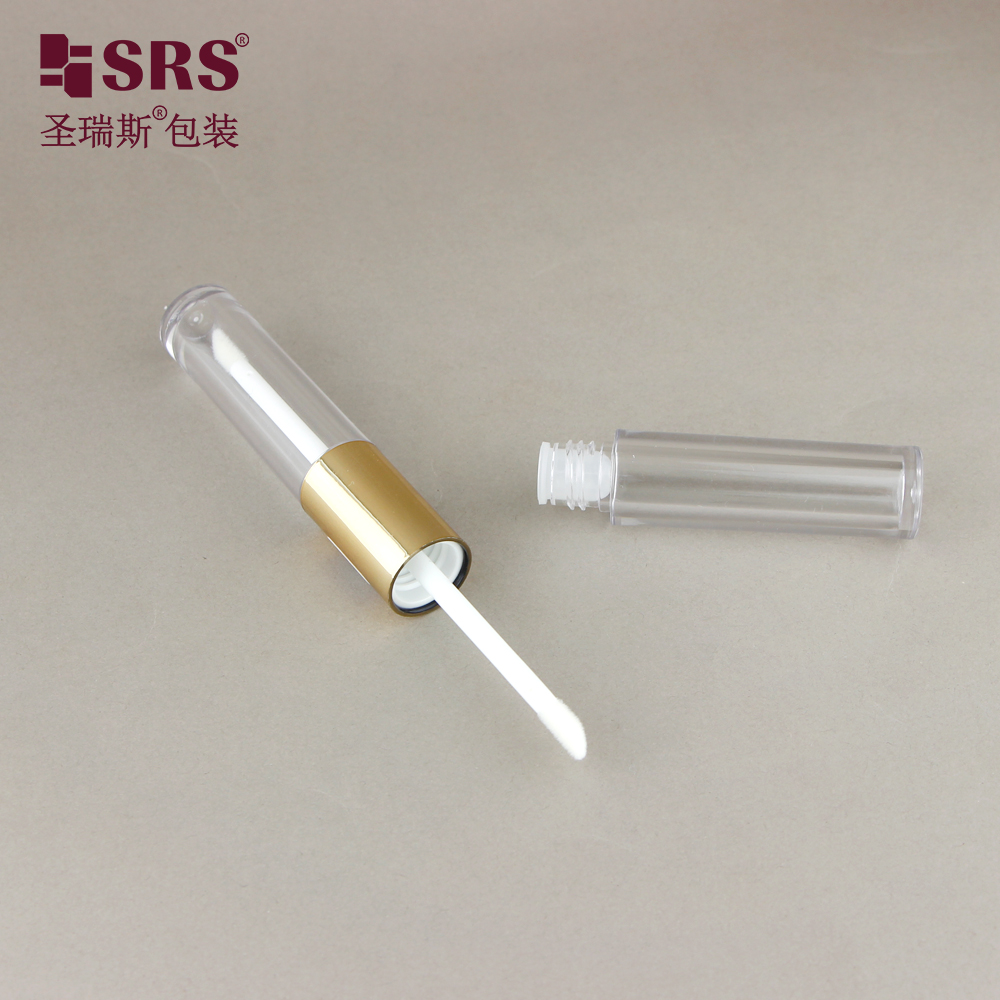New Product Luxury Lip Gloss Tubes Custom Empty Clear Lipgloss Tube Double-ended Lip Gloss Tube