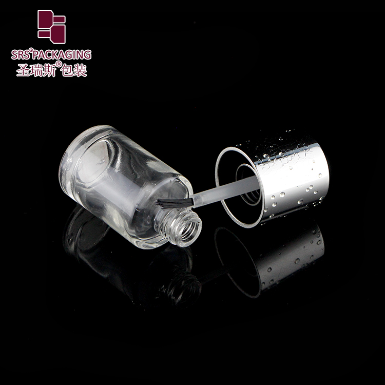 New Luxury Factory Custom Empty Gel Bottle Design Your Own Nail Polish Glass Bottles With Brush 