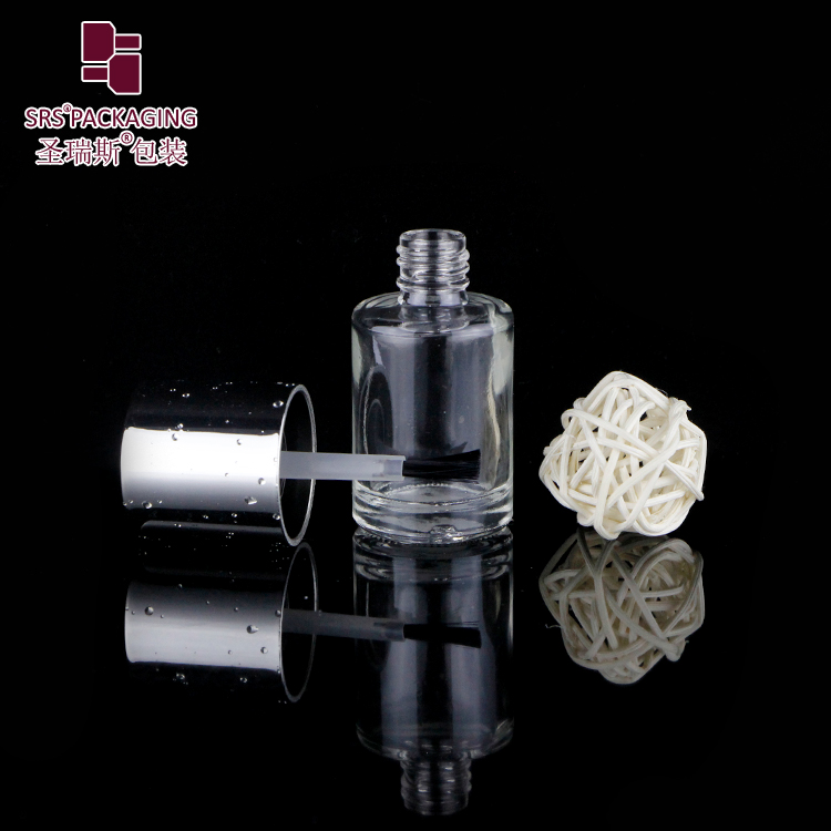 New Luxury Factory Custom Empty Gel Bottle Design Your Own Nail Polish Glass Bottles With Brush 