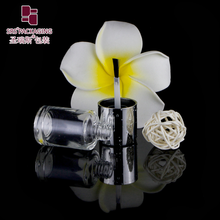 New Luxury Factory Custom Empty Gel Bottle Design Your Own Nail Polish Glass Bottles With Brush 