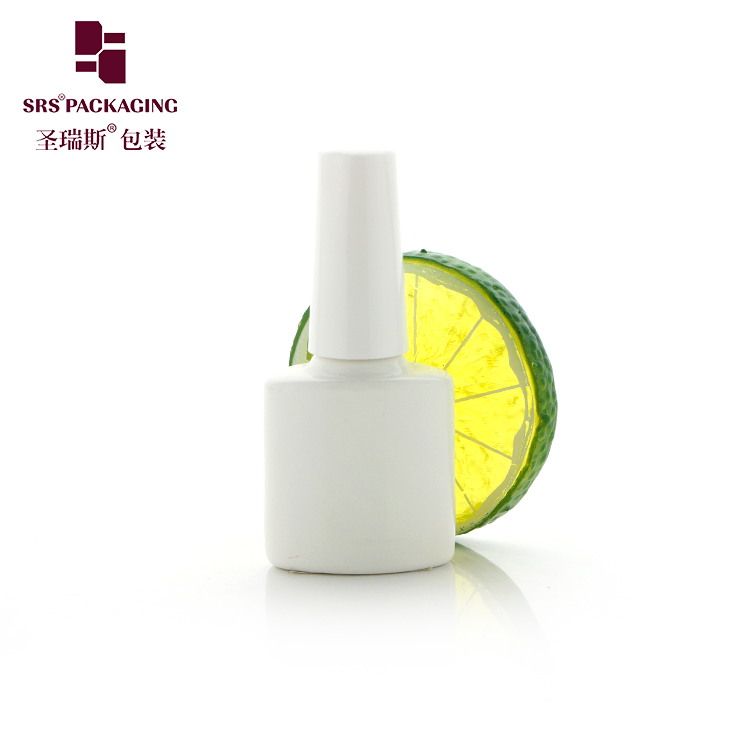 8ml Transparent Wholesale Empty Glass Nail Polish Bottles With Brush Gel Polish Bottle