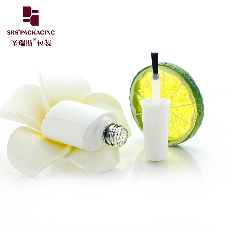 8ml Transparent Wholesale Empty Glass Nail Polish Bottles With Brush Gel Polish Bottle