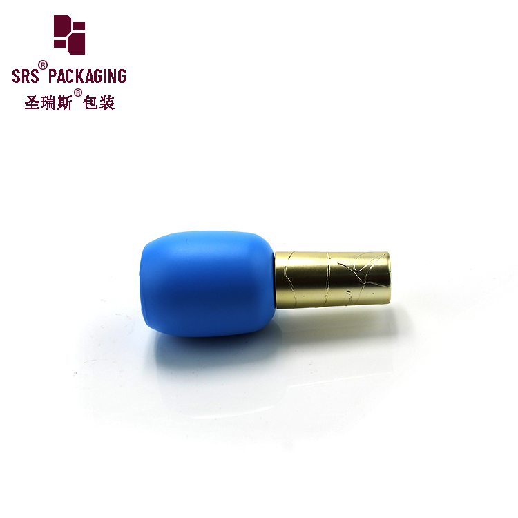 Empty Custom Blue 14ml UV Gel Nail Polish Glass Bottle With Printing Logo