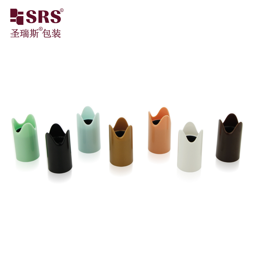 Empty Unique Crown Shape Cap 10ml Glass Roller Bottle for Aromatherapy Body Oil