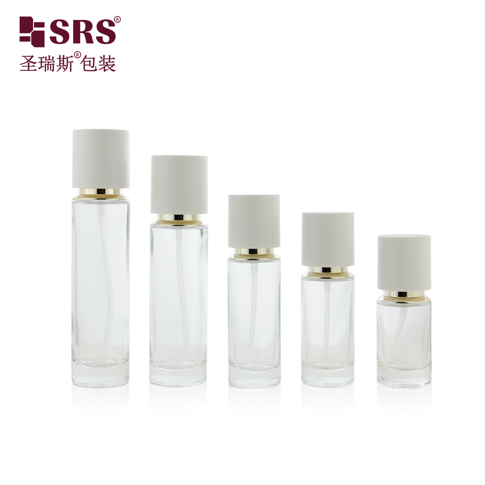 Skincare Product Cream Lotion Cosmetic Container Glass Essential Oil Serum Hair Oil Bottle