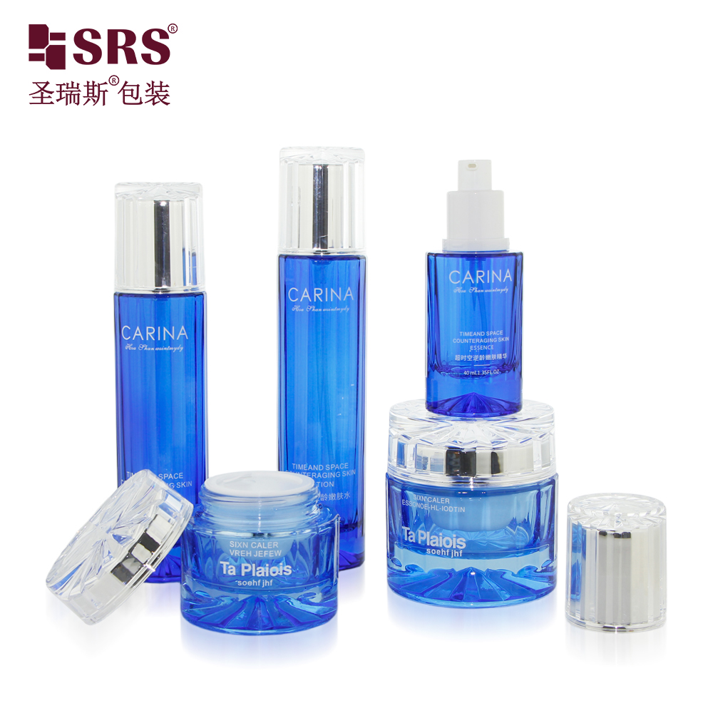 40ml 50ml 120ml Cosmetic Glass Bottle for Skincare Face Cream Lotion Bottle