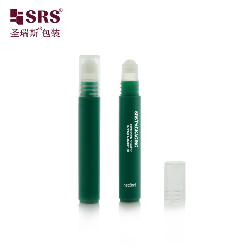 5ML 7ML 8ML Roller Bottle With Massage Ball Applicator Colored Bottle Cosmetic Packaging OEM ODM