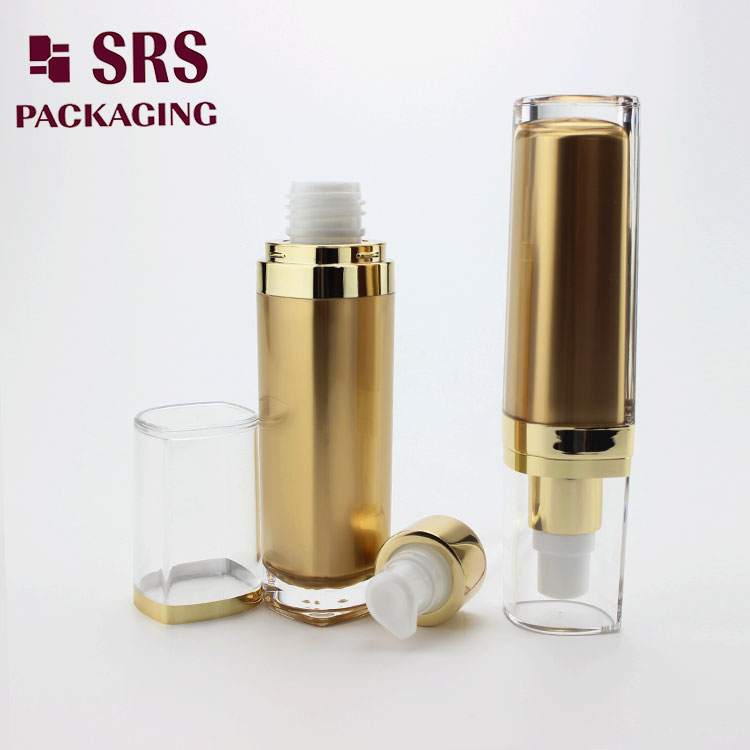 L103 cosmetic serum packaging acrylic eye shape bottle with cap