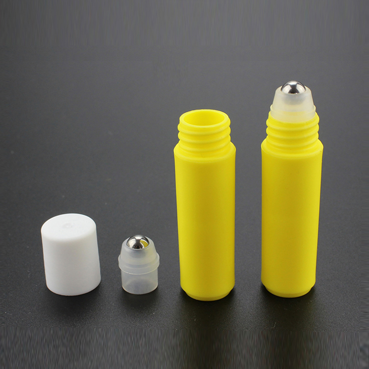 small empty plastic roll on sample bottle