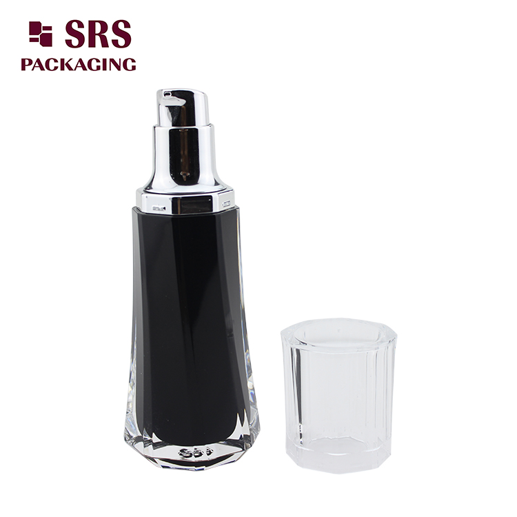 Download L602 Acrylic Square Airless Pump Bottle Cosmetic Packaging ...