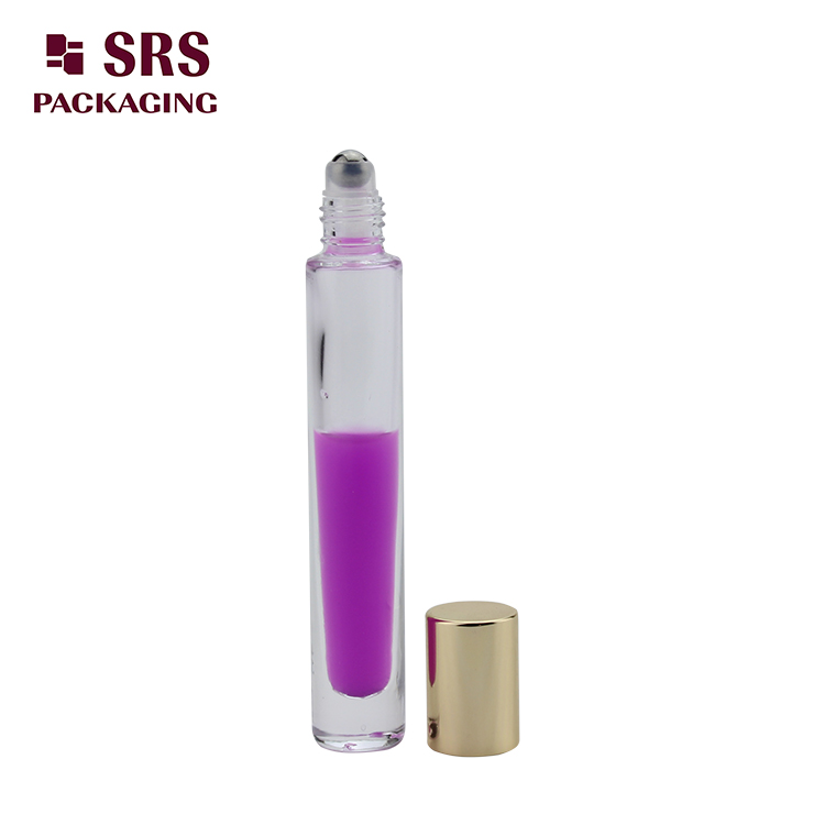 GB1-10ml thick wall round glass roller bottle 