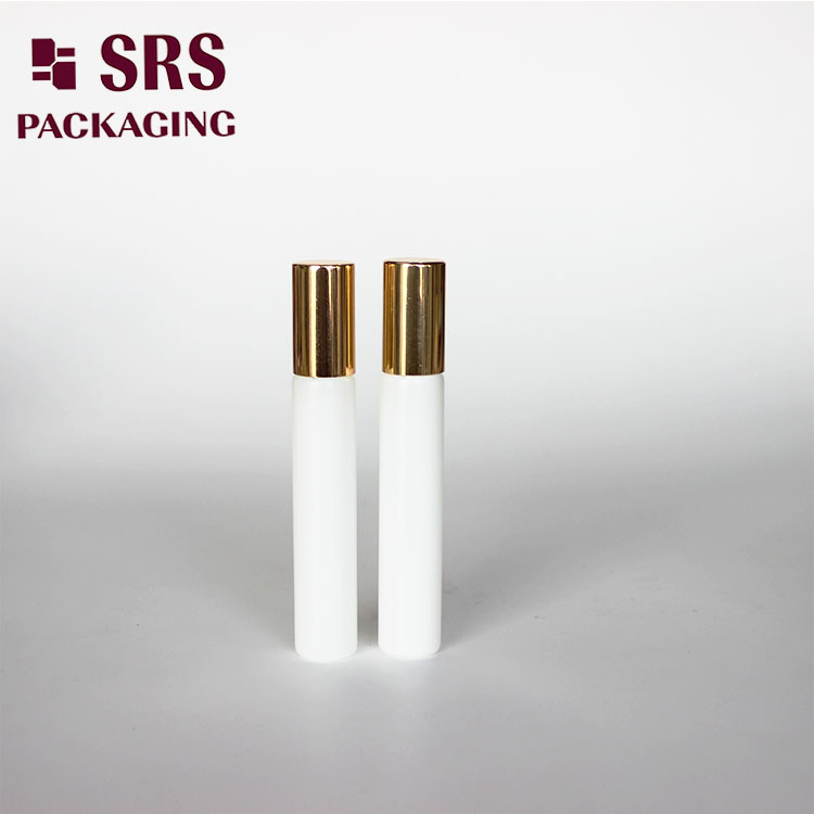 SRS 8ml Round Hair Oil Customized Color Glass Roller Bottle