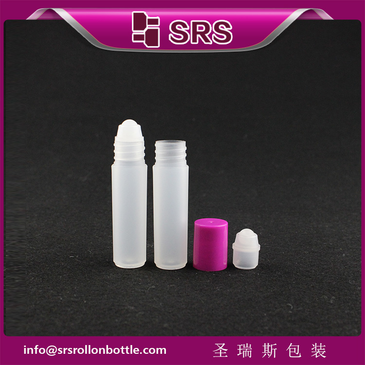 Plastic Perfume Roll on Bottle for Free Cosmetic Sample 5ml