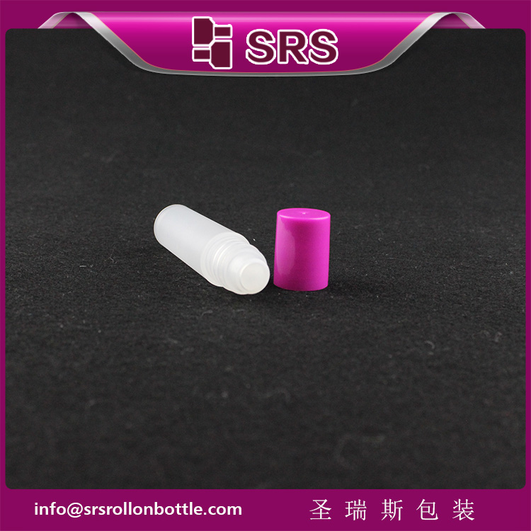 Plastic Perfume Roll on Bottle for Free Cosmetic Sample 5ml