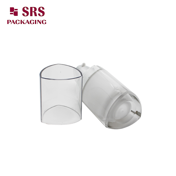 L080 SRS White Color Acrylic 30ml Plastic Bottle with Lotion Pump