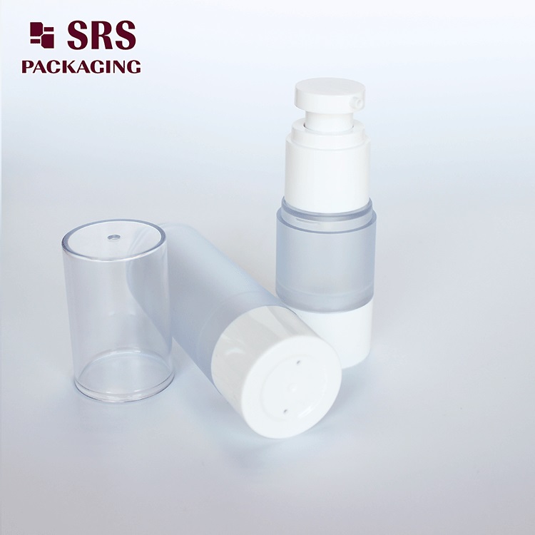 A027 SRS Packaging Empty Plastic Airless Lotion Bottle