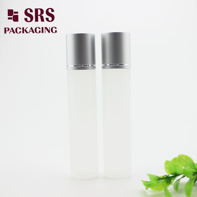 empty PP nature color 35ml hair care oil roll bottle