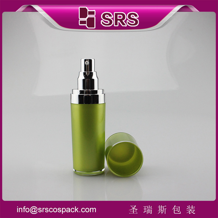 L030 plastic cone shape green 50ml body lotion packaging