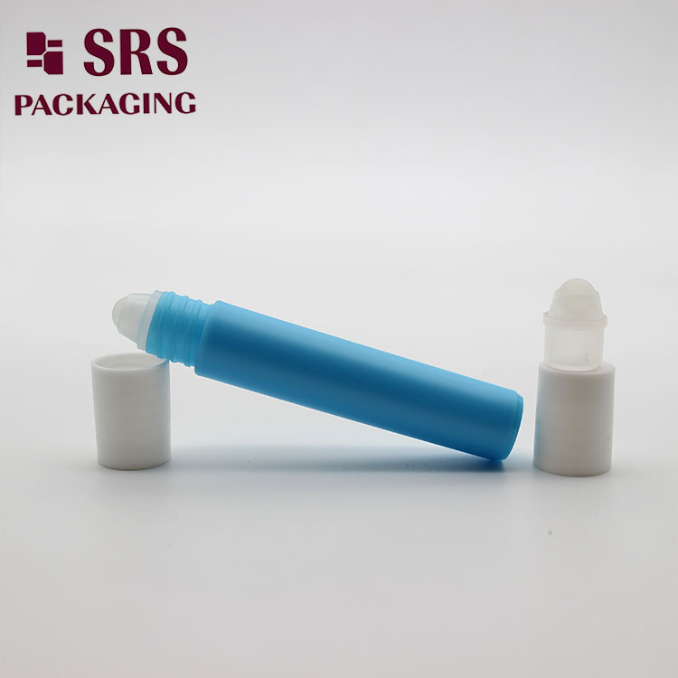 SRS New Product Blue Color 7ml Bottle Roll on Plastic