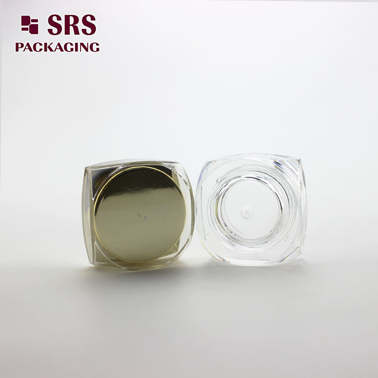 J102 5g Mini Sample Square Nail Gel Acrylic Cosmetic Jar
