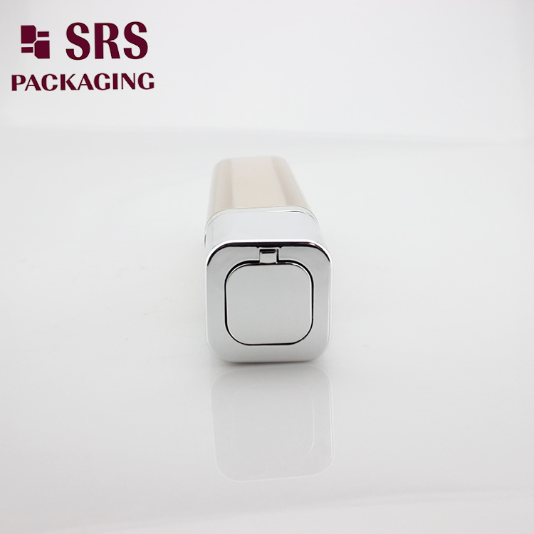 A051 acrylic square rotary airless bottle 