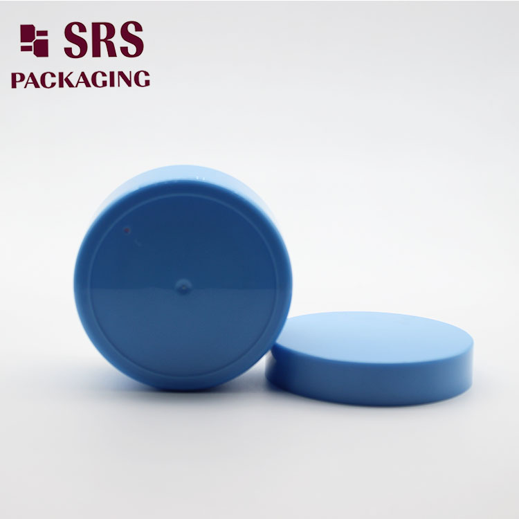 J026 Blue Color J026 100ml Facial Cream Jar Double Wall