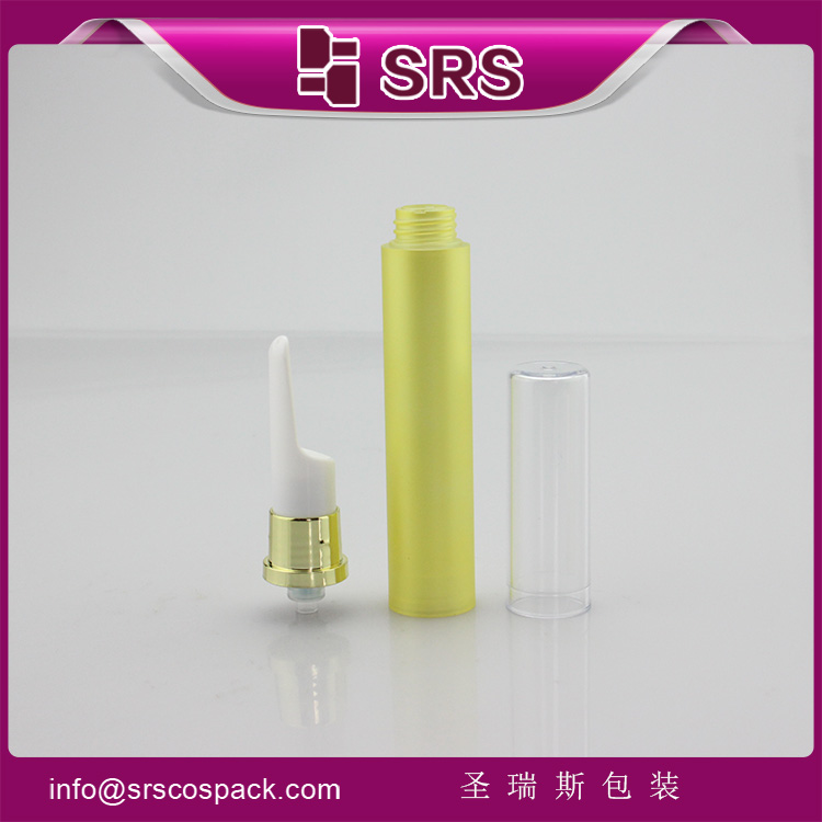 A003B AS material round airless pump eye cream pocket bottle small volume
