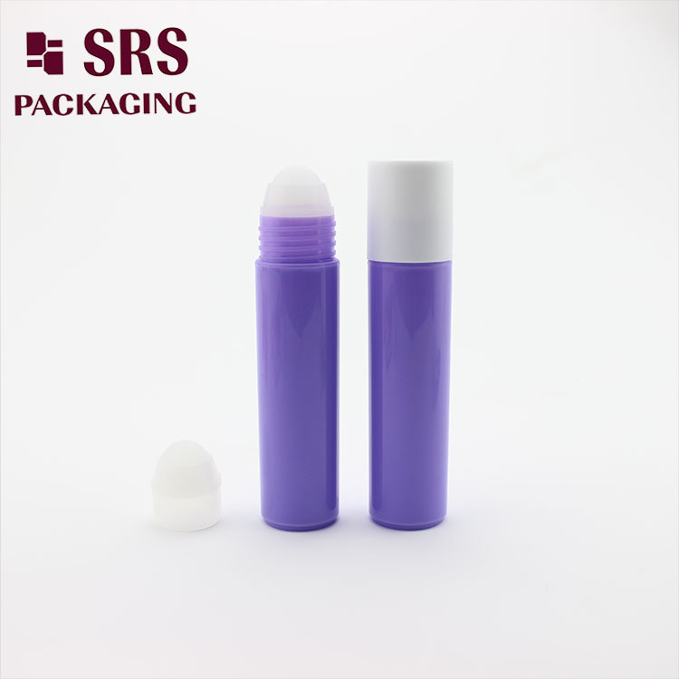 30ml 35ml empty cylinder Hair Tonic bottle with roller ball