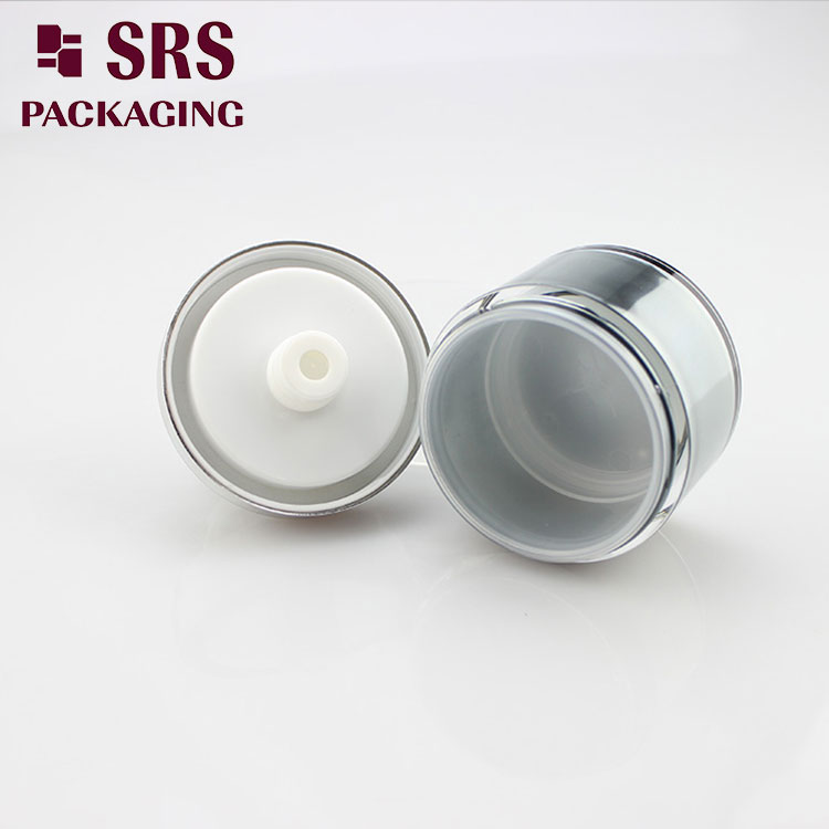 A103 30ml 50ml 70ml plastic airless acrylic cosmetic packaging cream jar