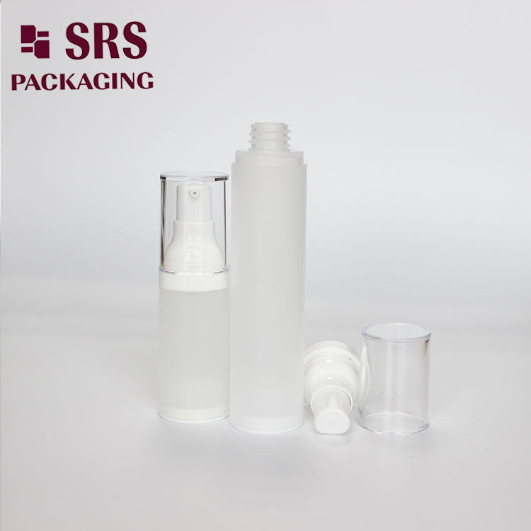 A029 PP Transparency Frosted 15ml 30ml 50ml Airless Lotion Toner Bottle