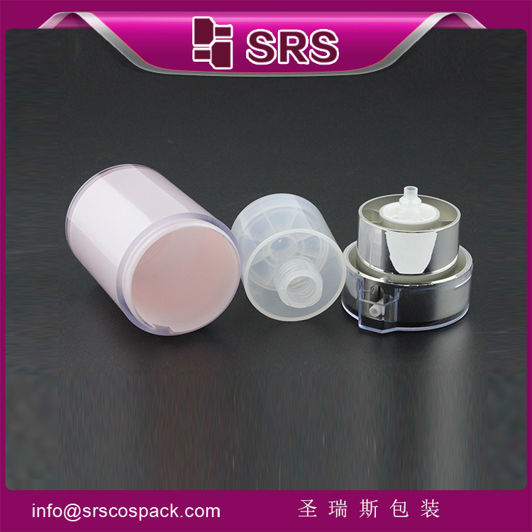 A101 round 30ml 50ml acrylic airless jar with lid