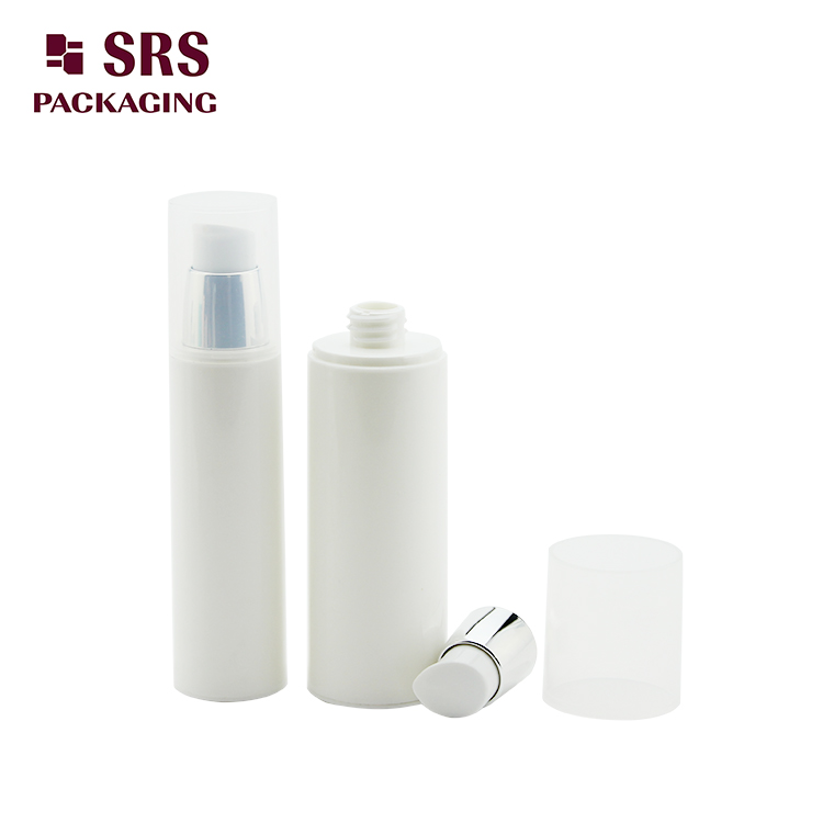 A026 PP round airless pump lotion bottle 