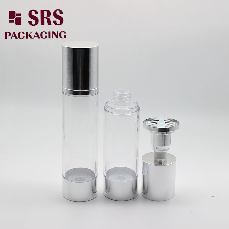 A022B 15ml 30ml 50ml 80ml 100ml 120ml 200ml Aluminum Airless Lotion Bottle