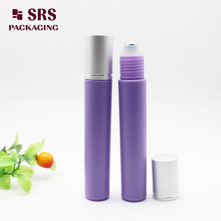 SRS Empty Cosmetic Plastic 15ml Bottle Parfume Roll on