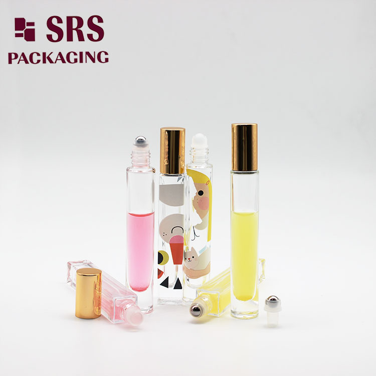 Download empty 10ml Thick Glass Roller Ball Packaging Cosmetic Bottle_SRS PACKAGING