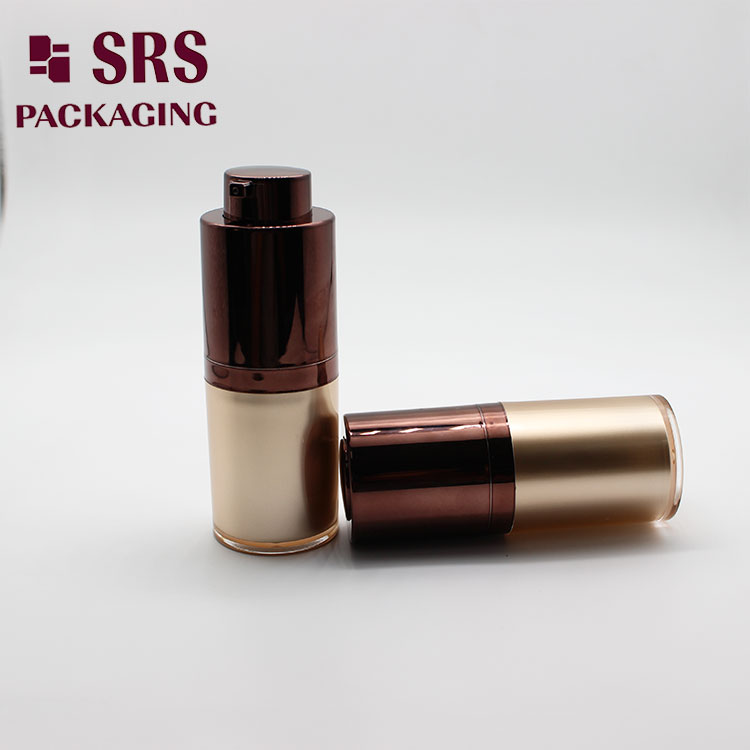 A020 SRS Empty Cosmetic Acrylic Airless Pump Bottle for Skin Care