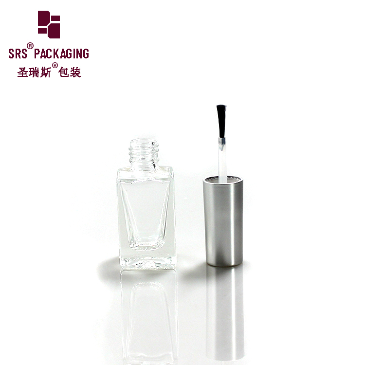 Custom Unique empty 8ml 10ml 12ml with brush and cap glass bottle nail polish