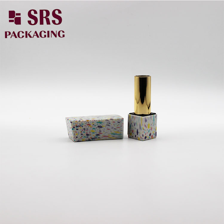 2020 New product square shape empty packaging custom lip stick tube with your logo