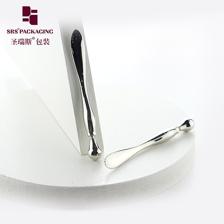 Make up set tools luxury cosmetics spoon silver color metal skin care massae Spatula