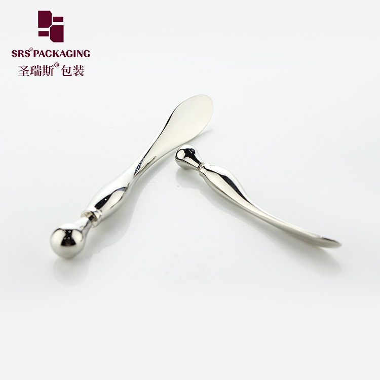 Make up set tools luxury cosmetics spoon silver color metal skin care massae Spatula