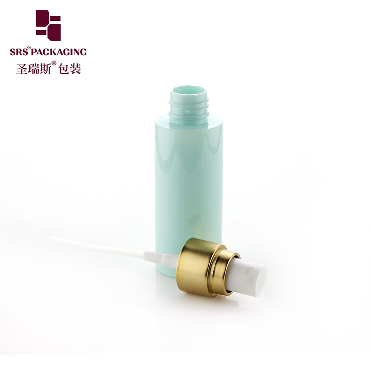 Fast delivery small portable PET plastic spray bottle 50ml recycled empty cosmetic atomizer