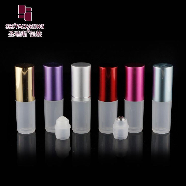 3ml Small Size Plastic Roll on Bottle Perfume Sample bottle
