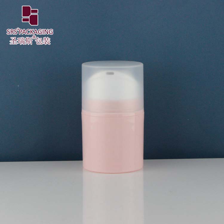 Cosmetic Packaging Empty Shampoo Personal Care Cleanser Airless Pump Bottle 120 ml