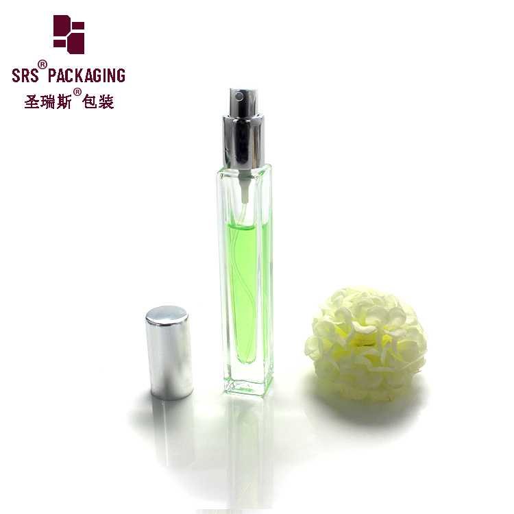 Luxury thick wall 10ml  glass essential oil empty perfume spray bottle