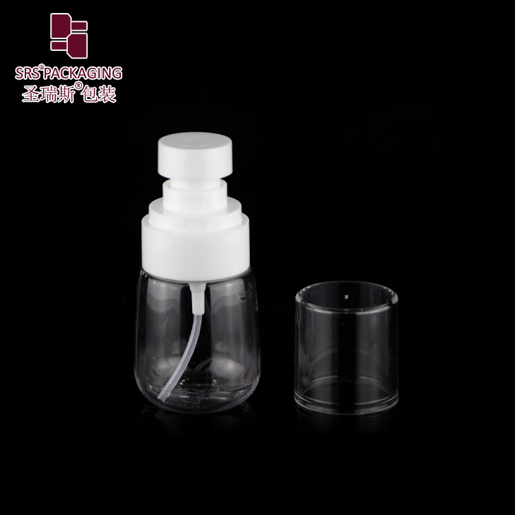 wholesale custom portable PETG clear colorful refillable plastic fine spray bottle